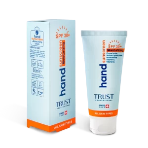کرم تخصصی دست ضدآفتاب و آبرسان +SPF30 بیرنگ تراست