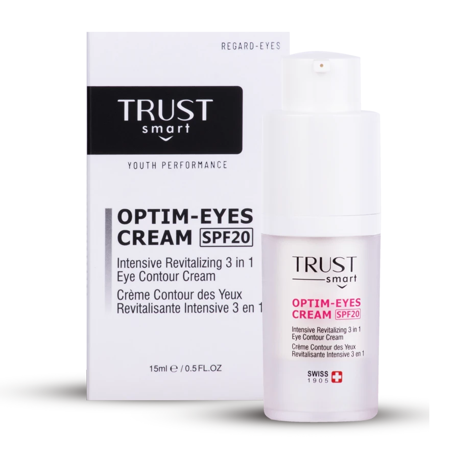 کرم برطرف کننده تیرگی و پف دور چشم تراست اسمارت