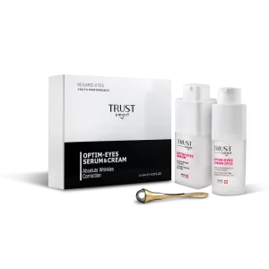 کیت جوانساز دورچشم تراست ( سرم دورچشم ، کرم ضد پف و تیرگی دورچشم ، گواشا رایگان)