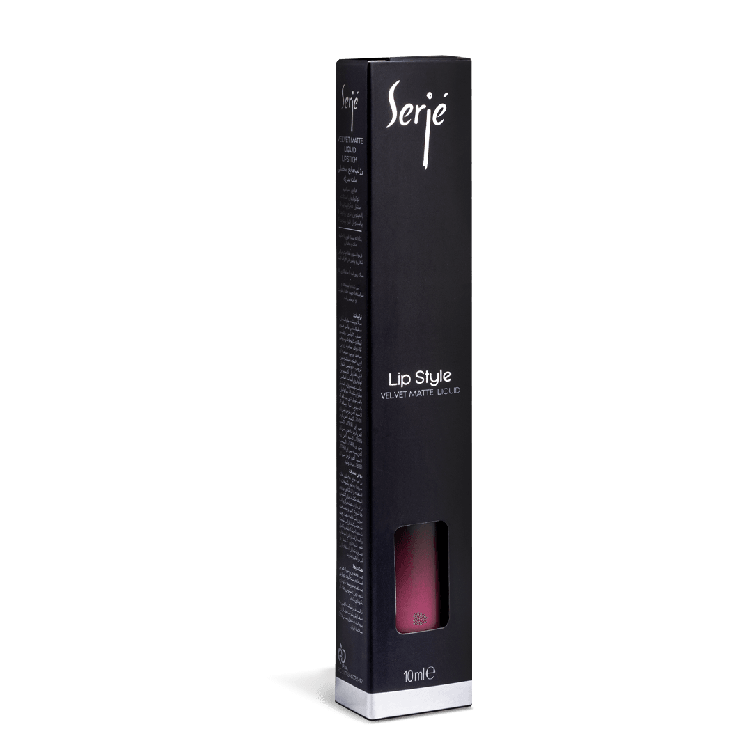 رژ لب مایع مخملی مات سرژه کد 106 (Magenta Pink) - تصویر 5
